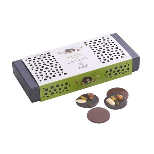 Coffret WEISS de Mendiants et Disques 220g