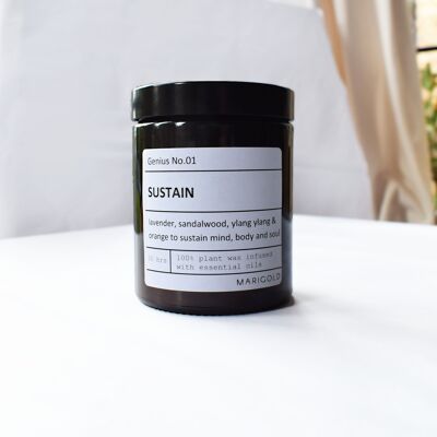 Candela Profumata Benessere 'Sustain' (180ml)