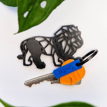 Porte-clés Lion personnalisable 3