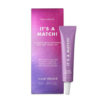 VIBRADOR LÍQUIDO IT'S A MATCH - CLITERAPIA