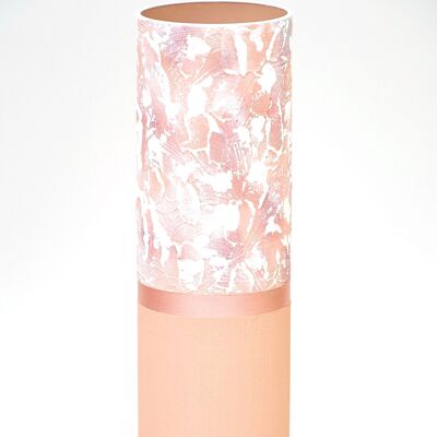 Handbemalte Glasvase für Blumen 7017/400/sh106.1 | Zylinder-Bodenvase Höhe 40 cm