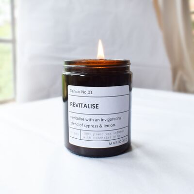 Revitalise Aromatherapy scented candle 180ml
