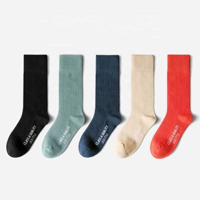 Socks with rib structure | gentlemen | ladies | various colors