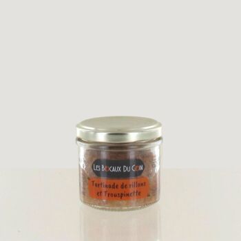 Bocal de Tartinade de rillons et trouspinette - Bocal 100% local & artisanal 1