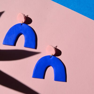 Pendientes Arch Matisse Azul