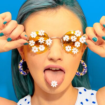 Cerchi margherite kawaii