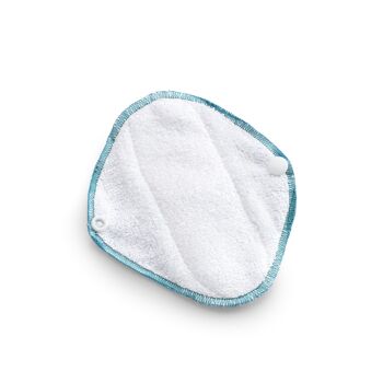 4 Mamipad Mini protège-slip absorbant lavable + sac humide - sac humide bleu 4