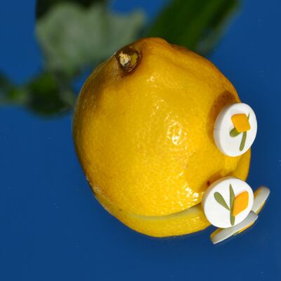 SICILIA Tiny Lemon Studs