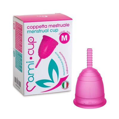 MamiCup Coppetta Mestruale Made In Italy - Rosa - L > 30 anni e ho partorito naturalmente