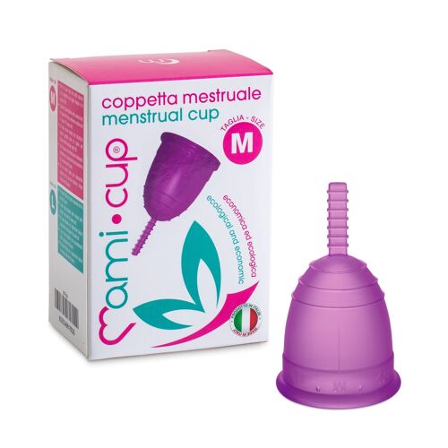 MamiCup Coppetta Mestruale Made In Italy - Lilla - L > 30 anni e ho partorito naturalmente