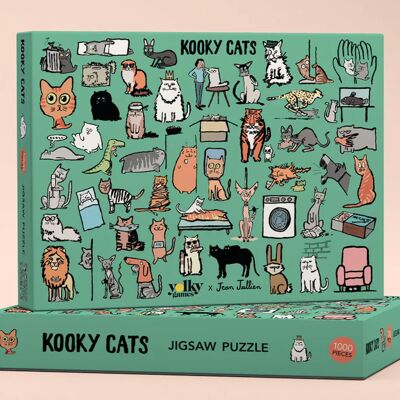 Puzzle di gatti stravaganti