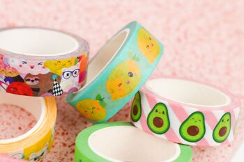 Washi tape avocat 4