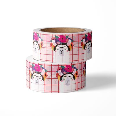 Washi Tape Frida Kahlo Lama