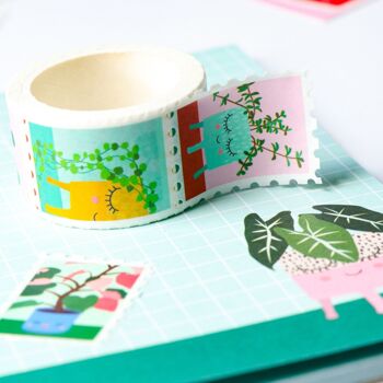 Tampon washi tape Personnages 4