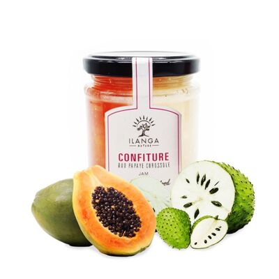 Confiture duo papaye / corossol