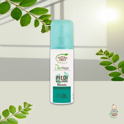 VapoSpray Biologico Piedi e Calzature - ORGANIC DEO FEET AND FOOT WEAR
MENTHOL