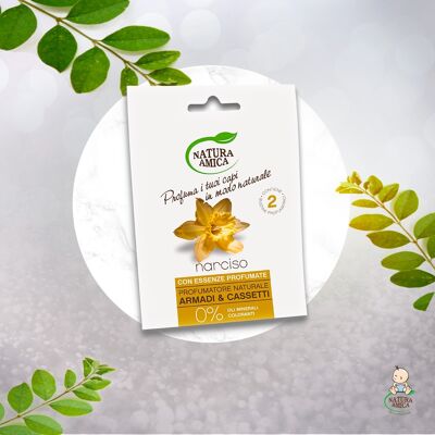 Profumatori biologici per ambienti Narciso - AIR FRESHENERS
FOR SMALL ROOMS DAFFODIL