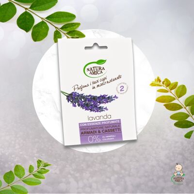 Profumatori biologici per ambienti Lavanda - AIR FRESHENERS
FOR SMALL ROOMS LAVENDER