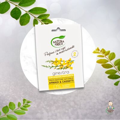 Profumatori biologici per ambienti Ginestra - AIR FRESHENERS
FOR SMALL ROOMS SCOTCH BROOM