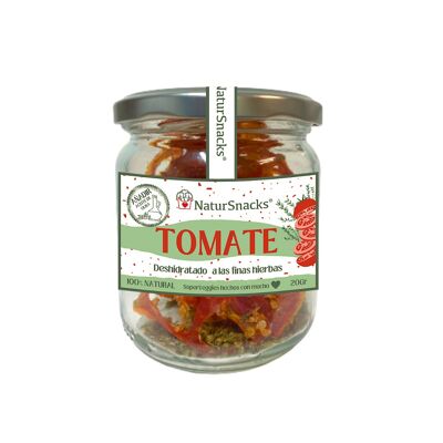 Dehydrierte Tomate mit feinen Kräutern