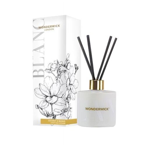 Wonderwick London - Blanc - Coconut & Mango Reed Diffuser