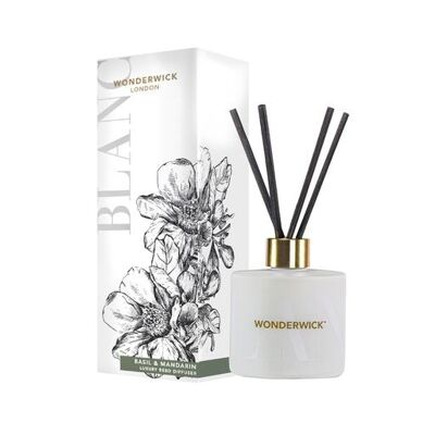 Wonderwick London - Blanc - Basil & Mandarin Reed Diffusor