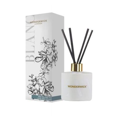 Wonderwick London - Blanc - Diffuseur en roseau figue au sel de mer