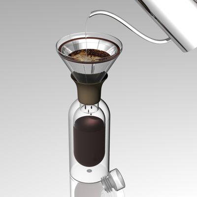 Extraction douce du café 500ml