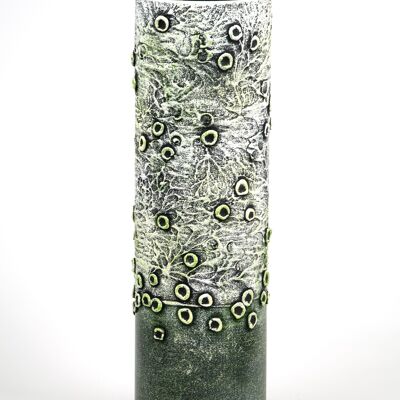Vaso decorativo in vetro artistico 7017/400/sh280.1