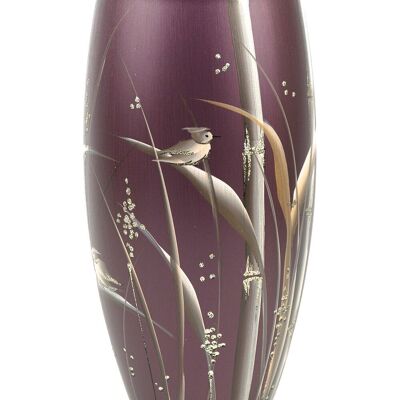 Vaso decorativo in vetro artistico 7518/300/sh051