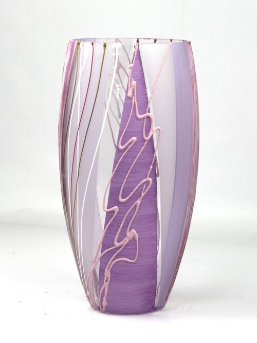 Art decorative glass vase 7518/300/sh112.3