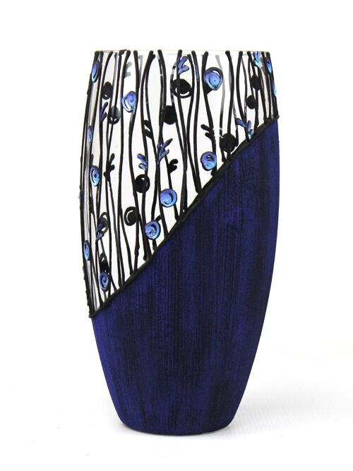 Art decorative glass vase 7518/300/sh318