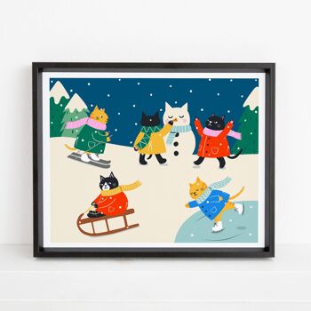 Jours de neige – Fine Art Heavyweight Art Print 6