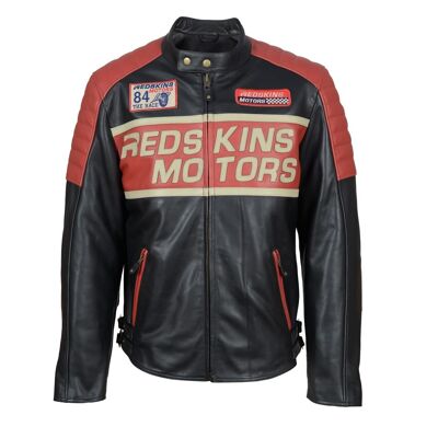 MATS Genuine Leather Motorcycle Jacket