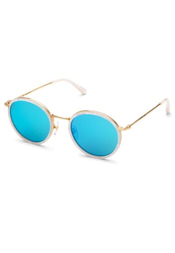 Buy wholesale Amsterdam Pearl Blue Mirrored sunglasses
