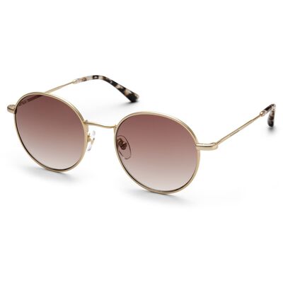 Sonnenbrille London Gold Brown Gradient