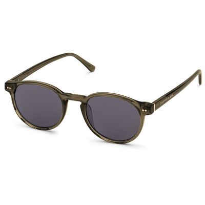 Marais Transparent Olive Black sunglasses
