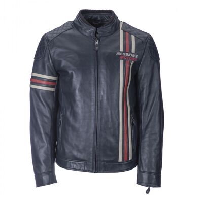 Blouson de moto en cuir vértiable MARTIN