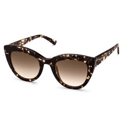 Sofia Crystal Tortoise Brown sunglasses