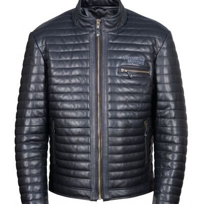 MELROSE quilted leather jacket