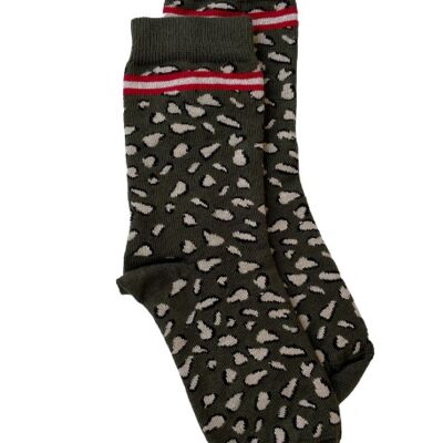 Chaussettes femme coton lurex -Josette la Léo