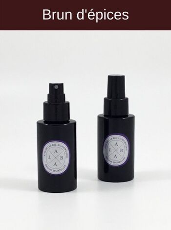 Spray d'ambiance rechargeable 100 ml - Parfum Brun d'Epices