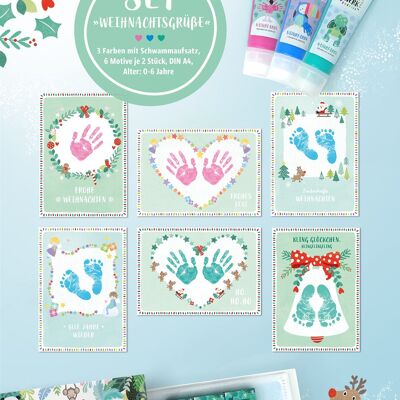 Impression set CHRISTMAS GREETINGS from 0-6 years
