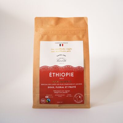 Café ÉTHIOPIE - Guji (Fairtrade) 250g en grains
