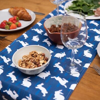 Rabbit Print Table Runner