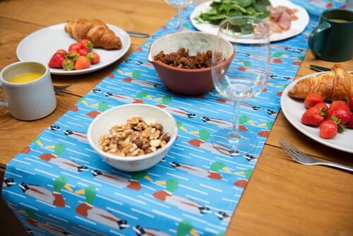 Duck Print Table Runner