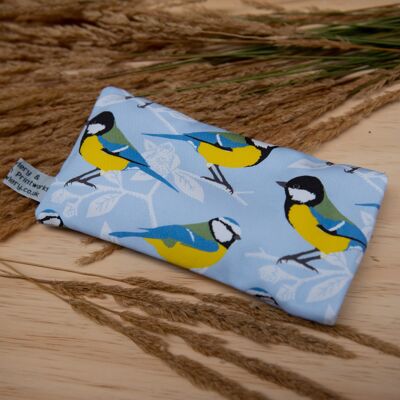 Blue and Great Tit Print Wheat Pack