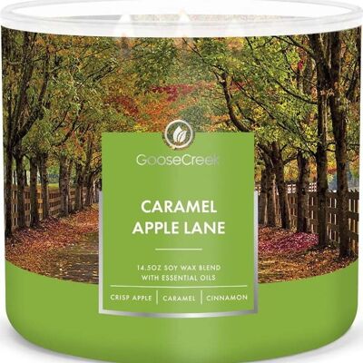 Caramello Apple Lane Goose Creek Candle® 411 grammi