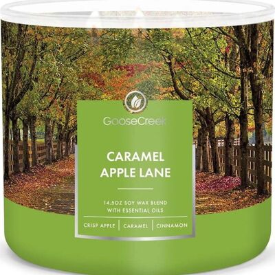 Vela Caramel Apple Lane Goose Creek® 411 gramos