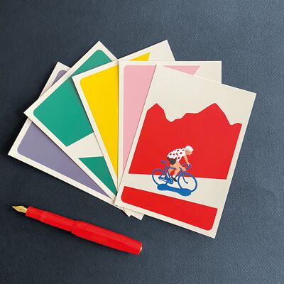 Postkarten - Packung mit 5 Designs